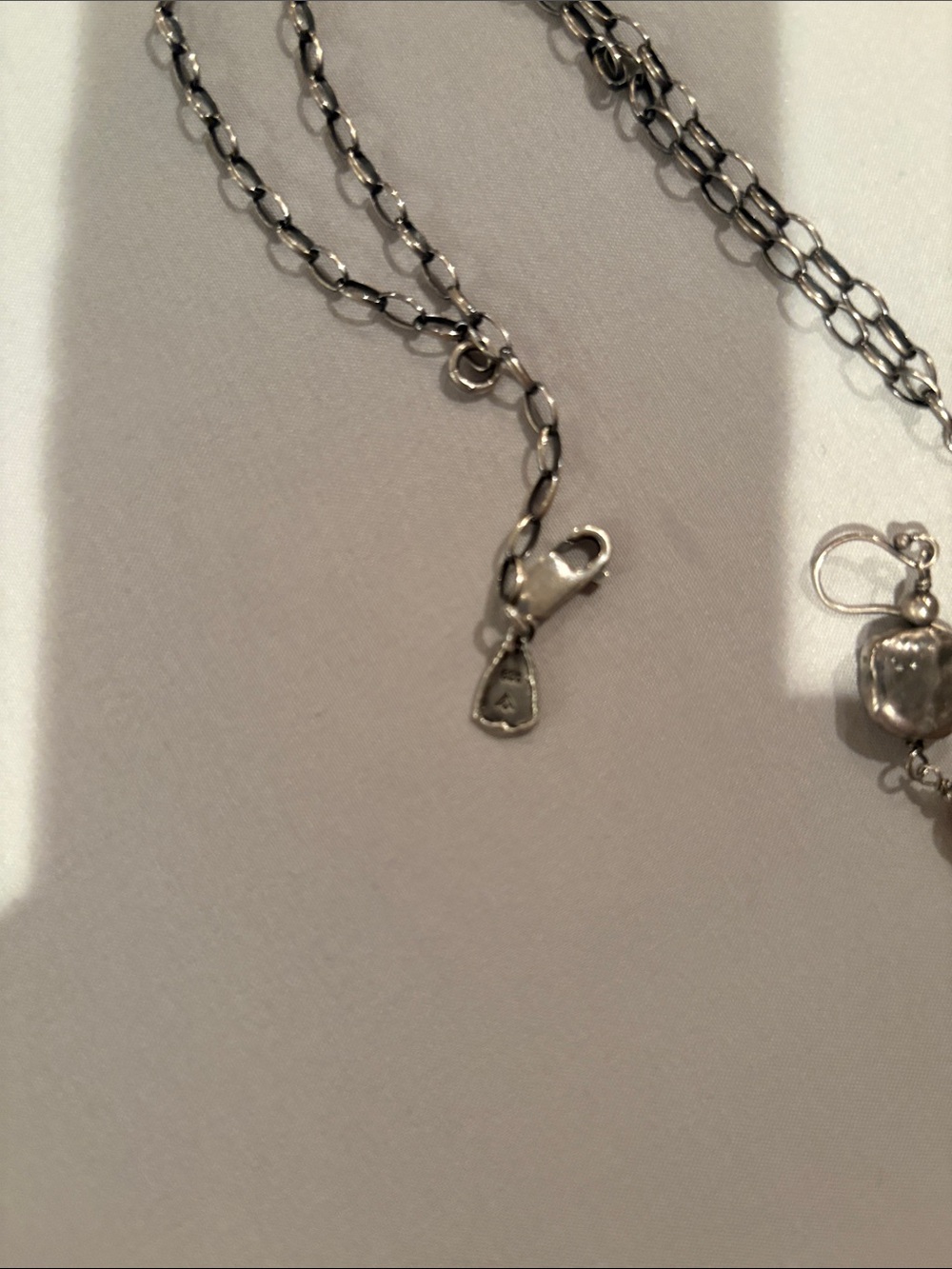 Silpada Silver Necklace and Earrings Set with Tiger Eye Gemstone Accents - Picture 3 of 3